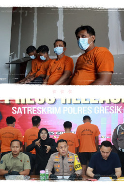 Buntut Kerusuhan di Stadion Gelora Joko Samudro, Polres Gresik Tetapkan 8 Tersangka