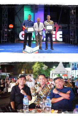Kapolres Gresik dapat Penghargaan Anugerah Giri Pancasuar Award 2023