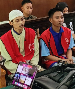 Penyalahgunaan Sabu 1,80 Gram, Hakim Putuskan Terdakwa Afandi dan Yusron Dihukum 5,5 Tahun Bui dan Denda Rp1 Miliar, Yusron Nyatakan Banding