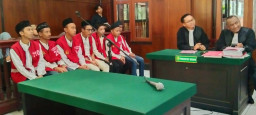  Curi Sepeda Motor Korban, Digadaikan Rp2,5 Juta, 7 Terdakwa Aji, Rahmah, Angry, Balya, Doan, Ghufur dan Rizal Dituntut 1 Tahun Bui 