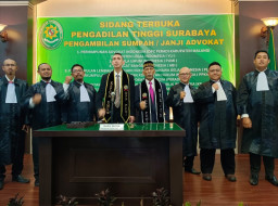 105 Advokat Disumpah, Rahadi Ketua Umum PUMI: Kedepankan Profesionalitas Bagi Masyarakat Pencari Keadilan