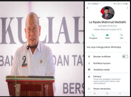 Waspada! Foto dan Nama Ketua DPD RI Dicatut Orang di WhatsApp