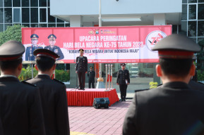 Polres Gresik Peringati Hari Bela Negara Ke-75