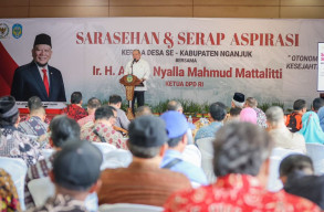 Selain Bawang Merah, Ketua DPD RI Dorong Kabupaten Nganjuk Kembangkan Sektor Perkebunan dan Peternakan