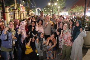 Perayaan Pergantian Tahun Terkendali, Kapolres Gresik: Alhamdulillah Malam Tahun Baru 2024 Aman di Gresik