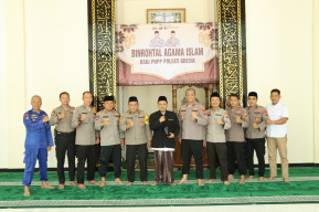 Polres Gresik Tingkatkan Karakter dan Moralitas Melalui Binrohta