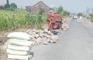 Miris ! 2 Proyek Kementerian PUPR Senilai 93 M Diduga Gunakan Semen Murahan
