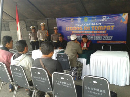 Sidang di Tempat Warnai Operasi Zebra Hari ke 6 di Pasuruan