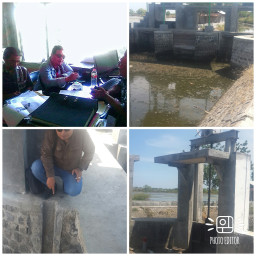 LSM Garad Dan Jawapes Soroti Dam Kedung Pandan Sidoarjo.