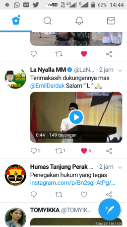 Bukan Hanya Khofifa, Emil Dardak pun Dekat La Nyalla. 