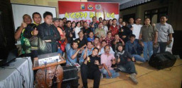 “Ngopi Bareng Kapolres Pasuruan bersama Konco Wartawan”  Ciptakan Kondusifitas Pasuruan.