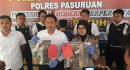 Gembong Curat Pemilik Sabu di Libas Polres Pasuruan.