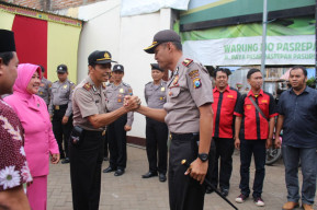 Kapolres Pasuruan Beserta Ibu Kunjungi Polsek Jajaran.