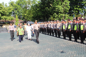 Polres Pasuruan Gelar Apel Akbar, Tanda Dimulainya Operasi Lilin 2017.
