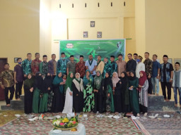 HMI Cabang Langsa, Sumut memperingati Milad HMI ke -74 