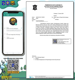 Kasatpol PP Terbitkan Surat Pemberitahuan Bagi Pelaku Usaha Pasca Instruksi Walikota Surabaya Terkait Pungli