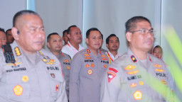 Wakapolda Jatim Pimpin Sosialisasi Perpol Nomor 10 Tahun 2022 di Gresik