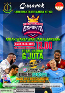 Turnamen Eksport Kejari Surabaya, Baru 2 Jam Pendaftaran Dibuka, Kuota Sudah Terpenuhi.