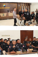 Gelar Rakor Pengesahan Warga PSHT Cabang Gresik, Ini Pesan Kapolres Gresik....