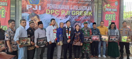 DPP PJI RESMI LANTIK PENGURUS DPC PJI KABUPATEN GRESIK, MASA BAKTI 2023-2026