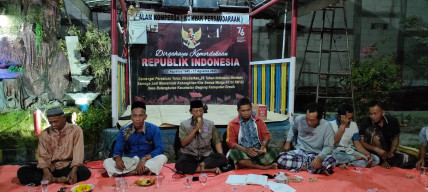 Calon Tunggal, Hasil Voting Warga Ketua RT 02 RW 02 Desa Bulangkulon Gresik Lama Terpilih Lagi
