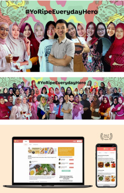 Komunitas Masak Dari Singapura, YoRipe, Hadir di Indonesia Menampilkan Pahlawan Harian