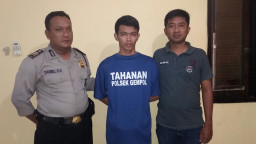 Polsek Gempol dan Buser Polres Pasuruan Tangkap Pelaku Curanmor