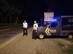 Polsek Wonorejo Galakan Patroli Malam Cegah 3C