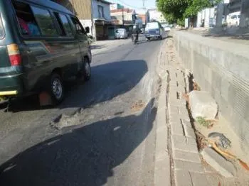  Salahi Bestek, Jalan Aspal  Pasar Asem Simo