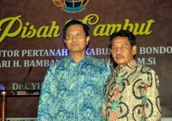 Yuli Budiharto Nahkoda Baru BPN Bondowoso, Bambang Mutasi ke Kanwil BPN Provinsi Jambi