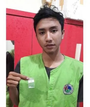 Nyabu, Joni Ardiansyah (22) Pasukan Kuning Ditahan Aparat