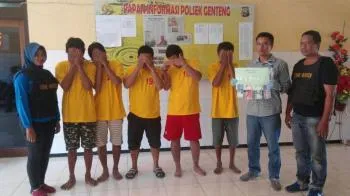 Enam Orang Tertangkap Operasi Tumpas Narkoba Polsek Genteng.