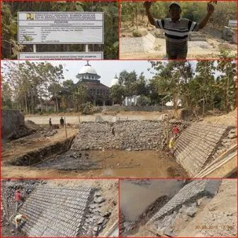 Rehabilitasi Irigasi Desa Sambilawan Diduga Menyimpang