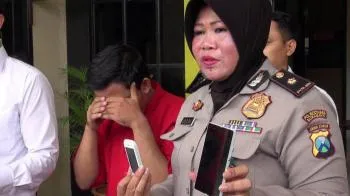 Mantan Pacar di Jual Via Medsos Facebook, Andik di Tahan Polisi.