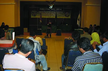 Sat.Pol. PP Gelar Sidang Tipiring, Edi Di Denda Rp 1000 Rupiah