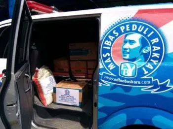 Ibas Juga Berpartisipasi Pada Bencana Tanah Longsor Ponorogo