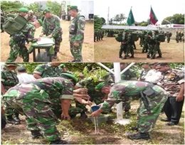 Serah Terima Pleton Beranting YWPJ TA. 2011 di GM FKPPI Sukatani