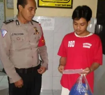 Razia Ciptkond, Idik II Reskoba Polrestabes Surabaya Tangkap Pria Kantongi Sabu