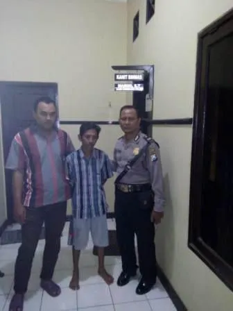 Taufik Hidayat BD Sabu Simo Gunung Kramat Diciduk Polisi Dikawasan Kremil
