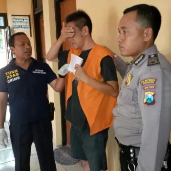 Makan Uang Keramik 9 Juta, Jongtiono di Bui Polsek Wiyung