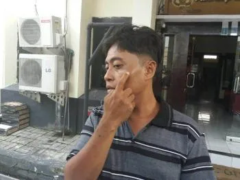 Arogan, Kanit Lantas Polsek Sawahan, Pukul Tukang Parkir Pengadilan.