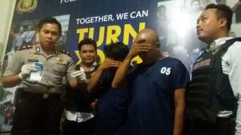 Dua Sopir Rental di Grebek Saat Nyabu