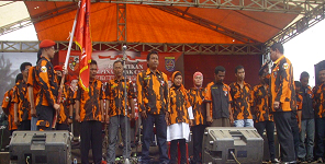  Boge Ketua PAC Pemuda Pancasila Cilodong Dilantik