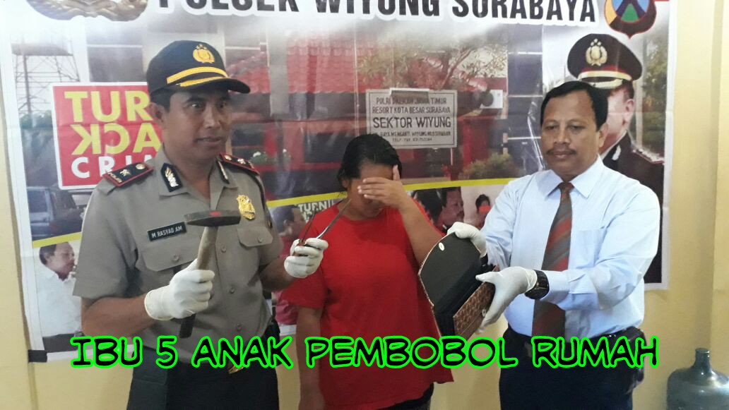 Butuh Uang Buat Bayar Hutang, Ibu 5 Anak Nekat Bobol Rumah.