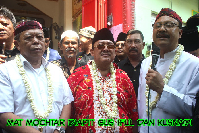 Mat Mochtar Dukung Syaifullah Yusuf-Kusnadi di Pilgub Jatim 2018.
