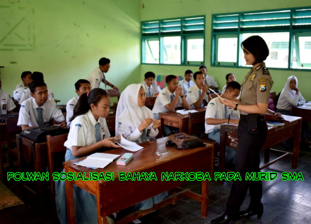 Maraknya Peredaran Pil Koplo, Polisi Sosialisasikan Bahaya Narkoba ke Sekolah.