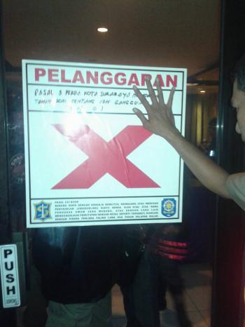 15 Remaja di C n R Cafe Digelandang ke Mako Satpol PP 