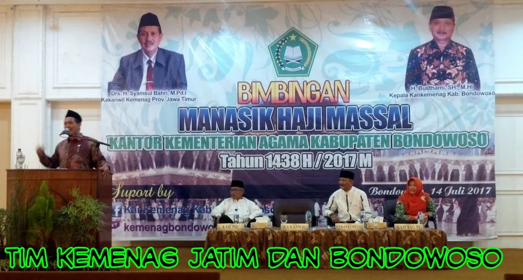 699 Calon Jamaah Haji Bondowoso Latihan Manassik Haji.