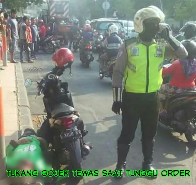 Tukang Go-Jek Ditemukan Tewas di Jl. Darmawangsa.