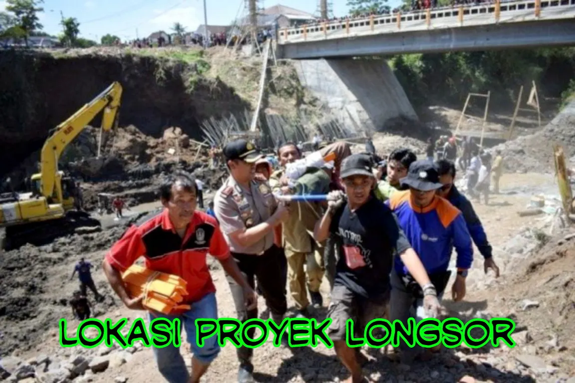 Proyek Jembatan Longsor, Kadis PUPR Selisih Paham Dengan BPBD, Bupati Diminta Koperatif.